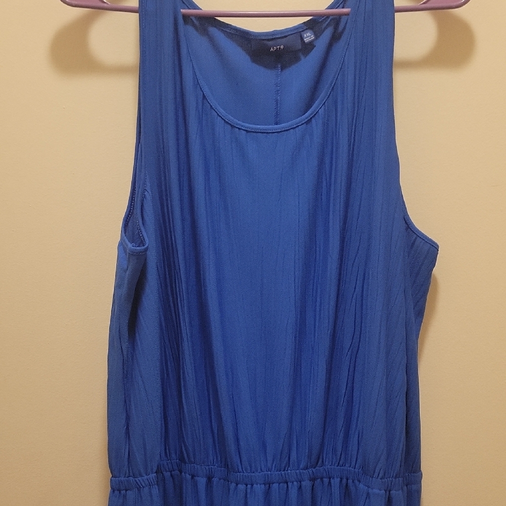 Apt. 9 Vibrant Blue Midi Dress - Picture 3 of 4